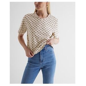 Express cropped tee